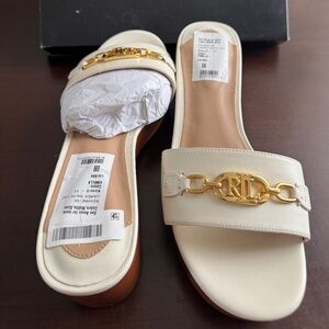 Lauren Ralph Lauren, Size 8, new, 100% Leather